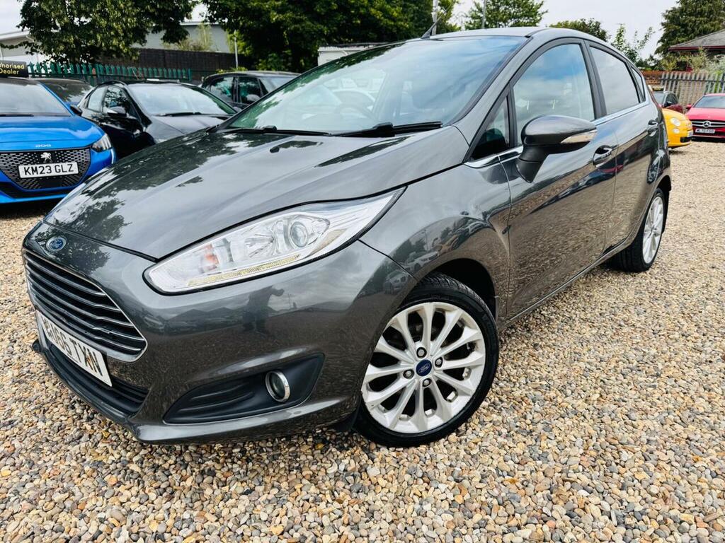 Ford Fiesta 1.0T Ecoboost Titanium X Euro 6 Ss Grey #3