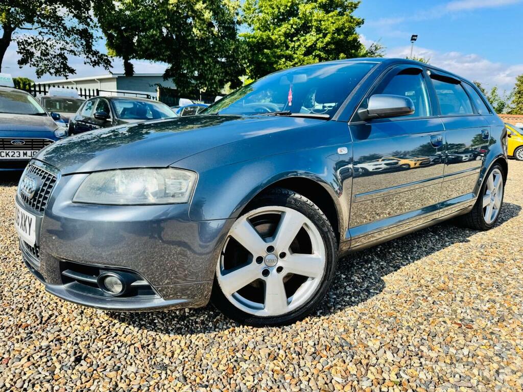 Audi A3 2.0 Tfsi S Line Sportback Dsg BD06XKY Grey #3