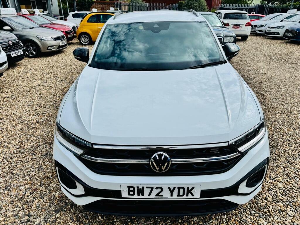 Volkswagen T-Roc 1.5 Tsi R-line Dsg Euro 6 Ss BW72YDK White #6