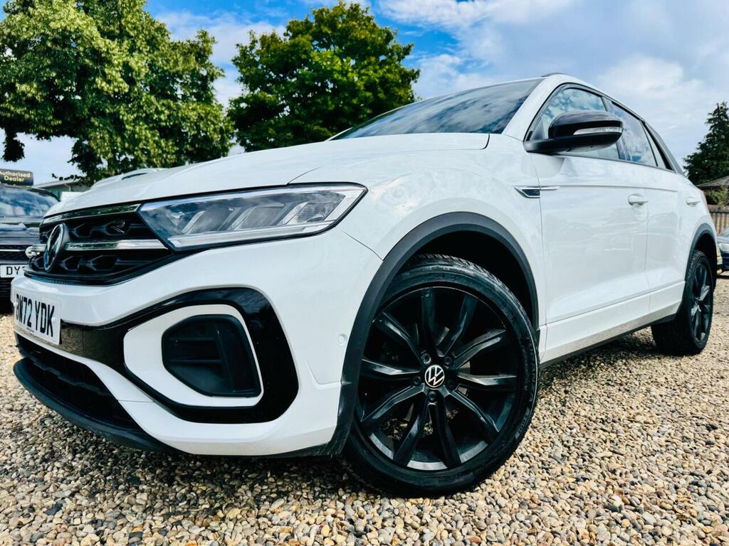Volkswagen T-Roc 1.5 Tsi R-line Dsg Euro 6 Ss BW72YDK White #3