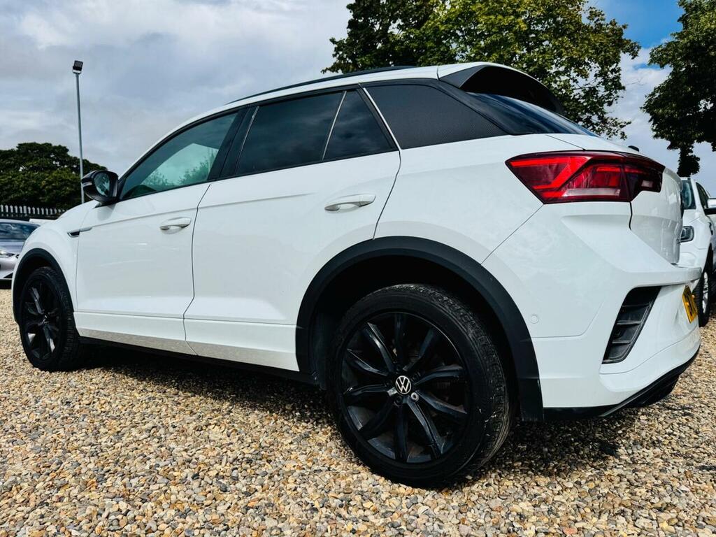 Volkswagen T-Roc 1.5 Tsi R-line Dsg Euro 6 Ss BW72YDK White #4