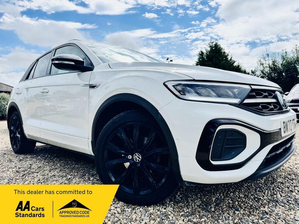 Volkswagen T-Roc 1.5 Tsi R-line Dsg Euro 6 Ss BW72YDK White