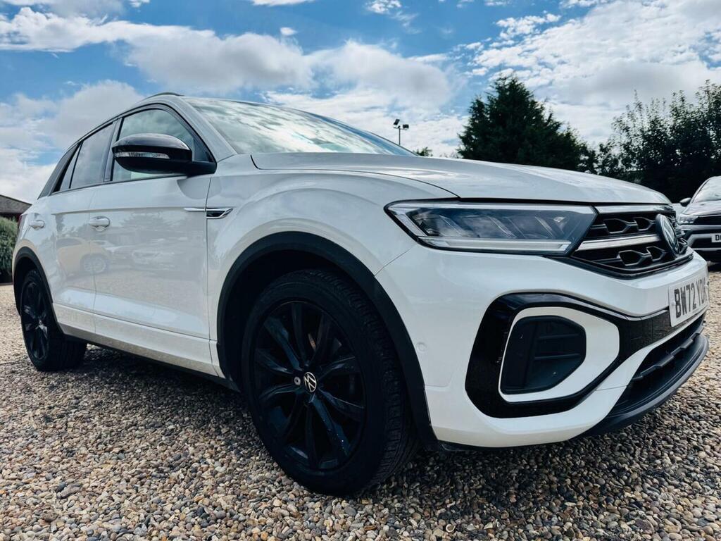 Volkswagen T-Roc 1.5 Tsi R-line Dsg Euro 6 Ss BW72YDK White #5