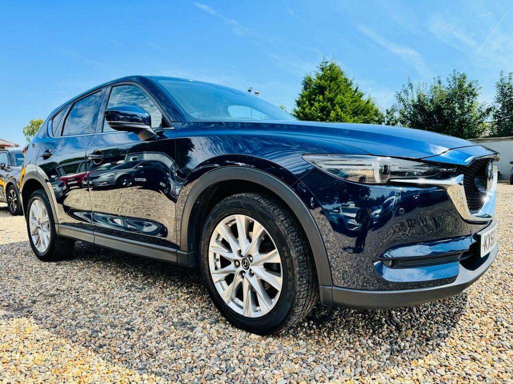 Mazda CX-5 2.2 Skyactiv-d Sport Nav Euro 6 Ss KX68UFG Blue #4