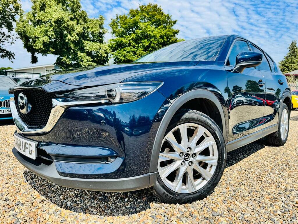 Mazda CX-5 2.2 Skyactiv-d Sport Nav Euro 6 Ss KX68UFG Blue #3