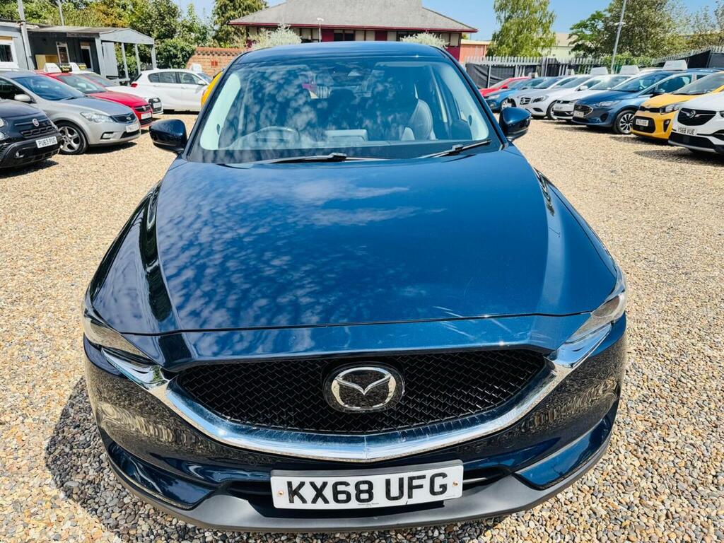 Mazda CX-5 2.2 Skyactiv-d Sport Nav Euro 6 Ss KX68UFG Blue #2