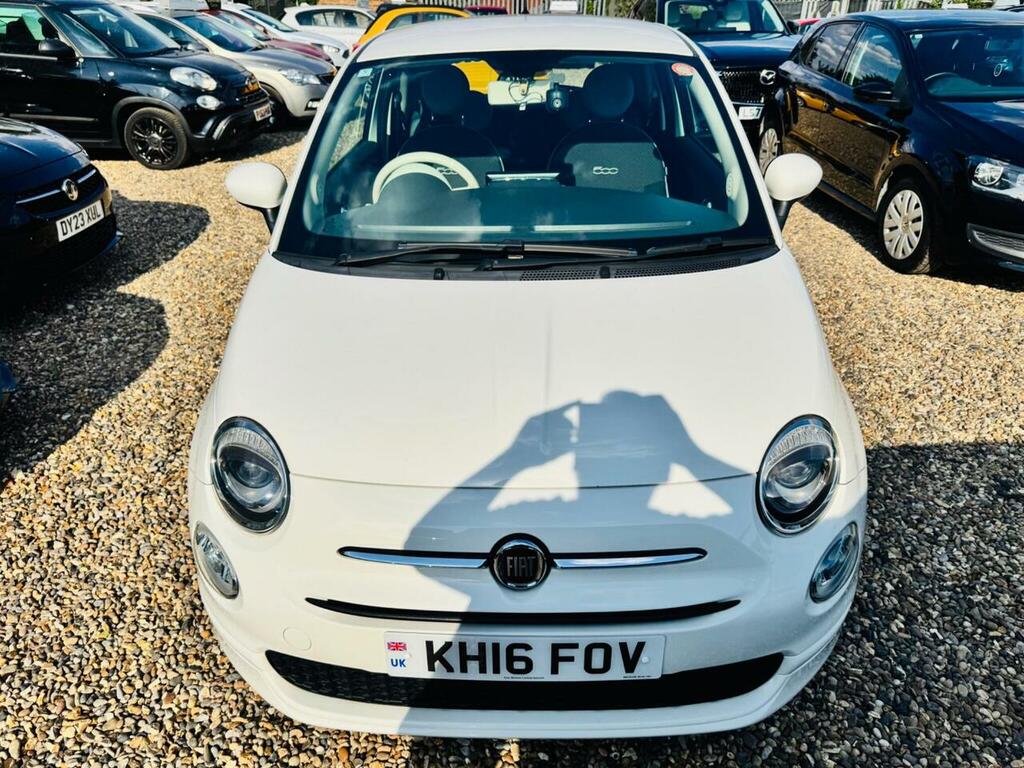 Fiat 500 0.9 Twinair S Hatchback Dualogic Euro 6 White #2