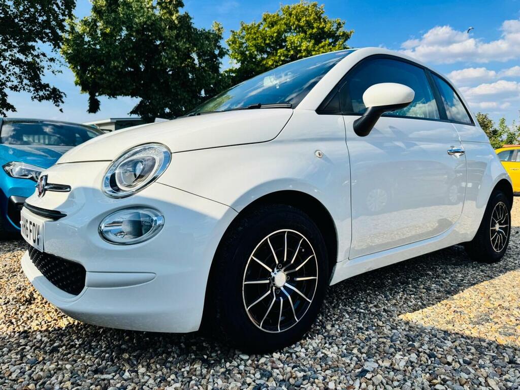 Fiat 500 0.9 Twinair S Hatchback Dualogic Euro 6 White #3