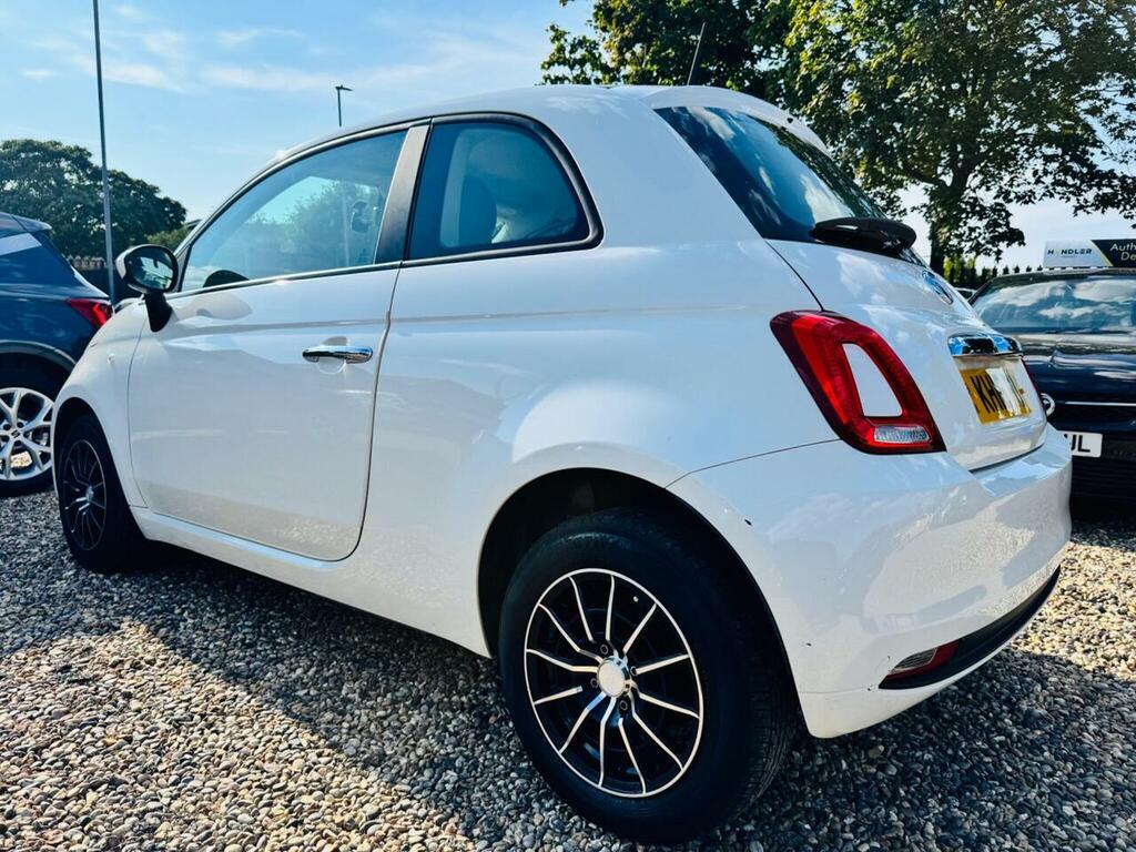 Fiat 500 0.9 Twinair S Hatchback Dualogic Euro 6 White #4