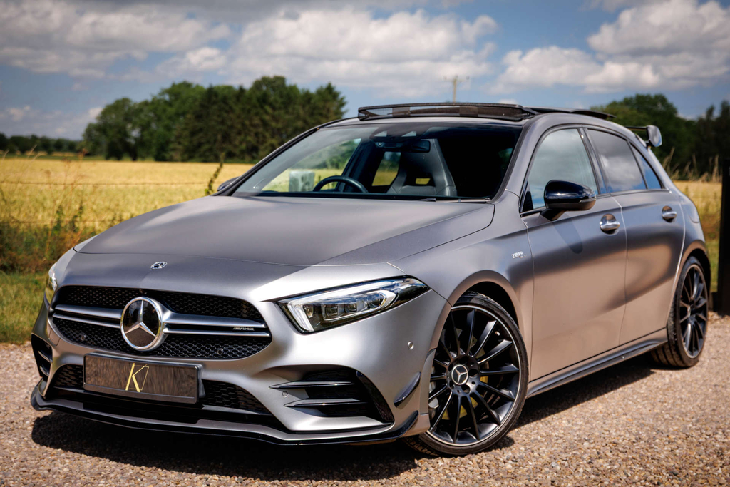 Mercedes-Benz A Class Premium Plus Hatchback Spds Dct 4Matic Eu FP19CWO Grey #2