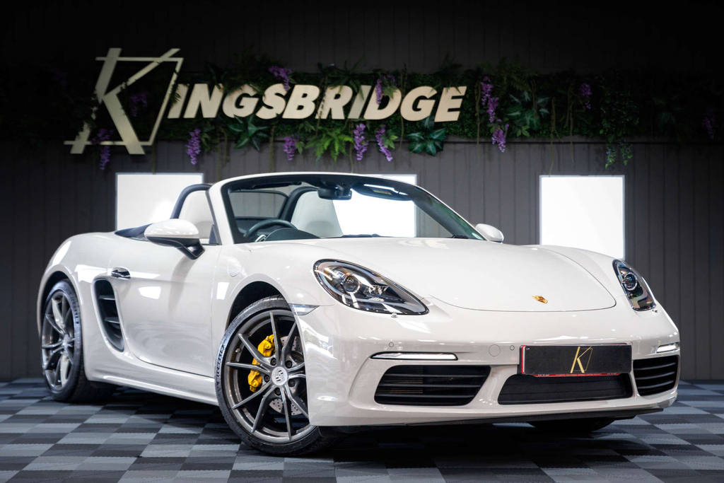 Porsche 718 Boxster 2.0T Convertible Gpf Pdk Euro 6 Ss Silver #15
