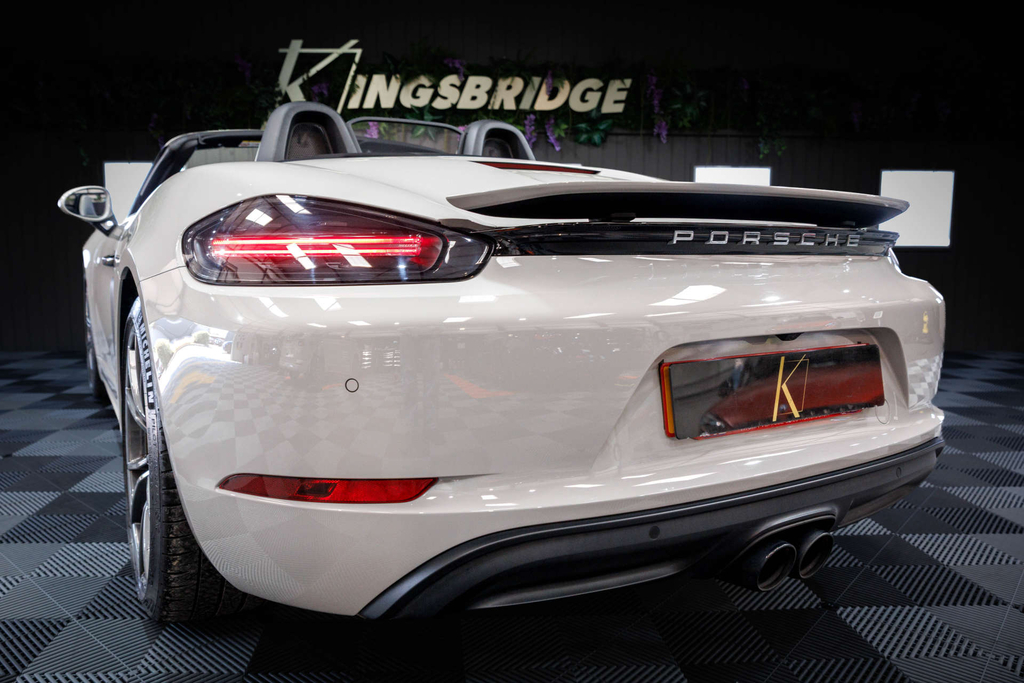 Porsche 718 Boxster 2.0T Convertible Gpf Pdk Euro 6 Ss Silver #20