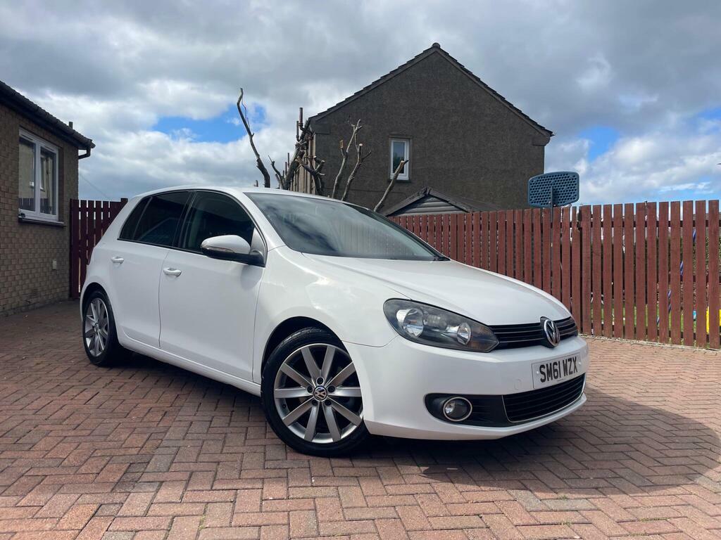 Volkswagen Golf 2.0 Tdi Gt Leather Hatchback White #3
