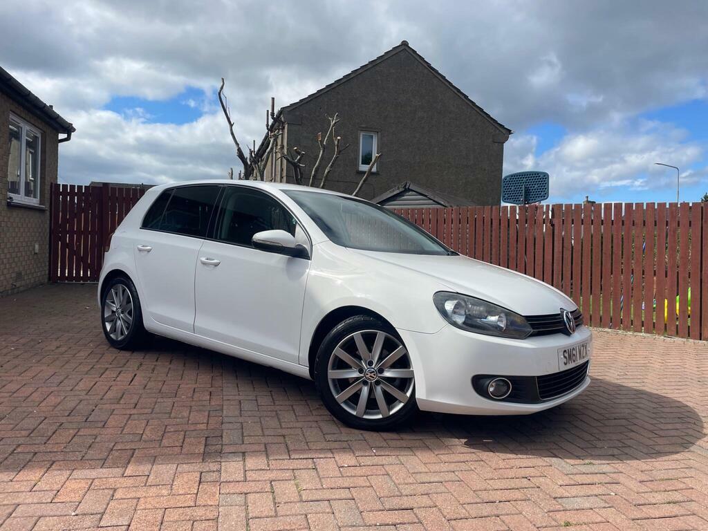 Volkswagen Golf 2.0 Tdi Gt Leather Hatchback White