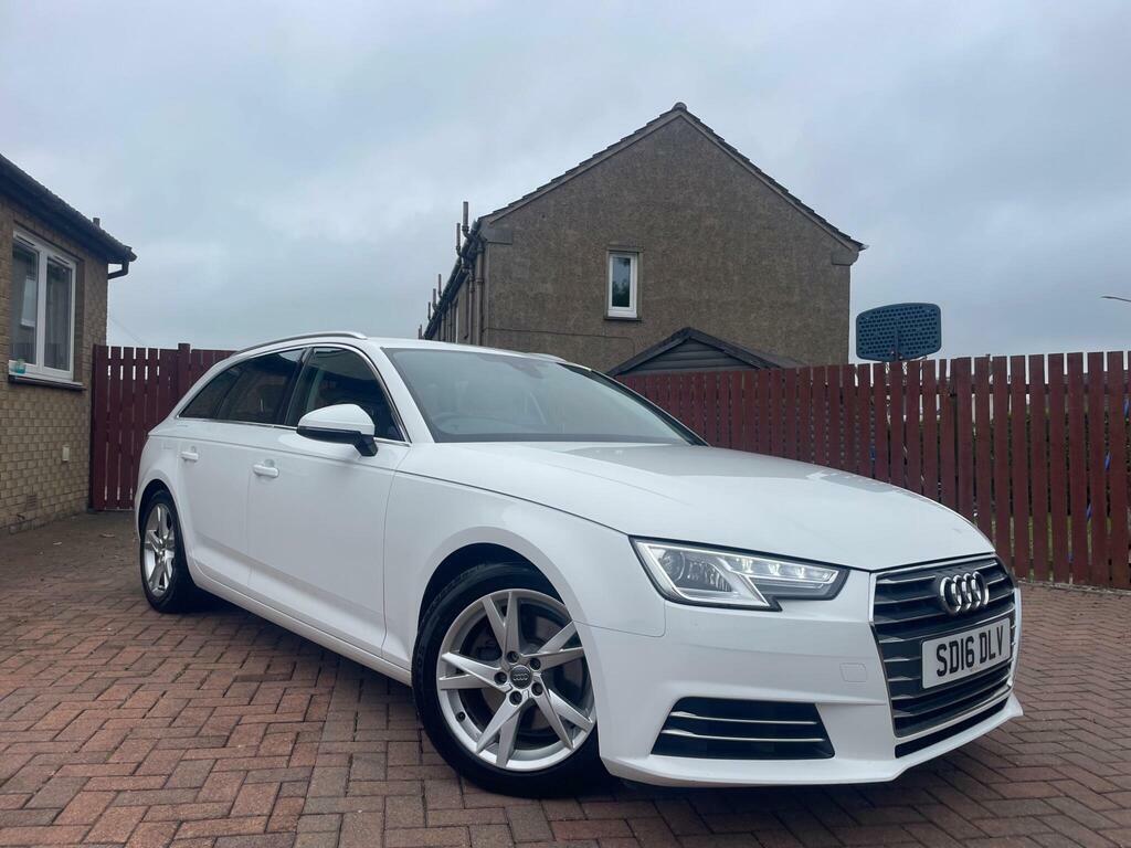 Audi A4 Avant 2.0 Tdi Ultra Sport Euro 6 S S White