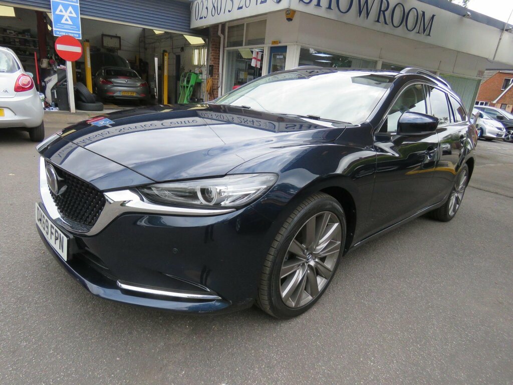 Mazda 6 2.0 Skyactiv-g Sport Nav Tourer Euro 6 Ss Blue #3