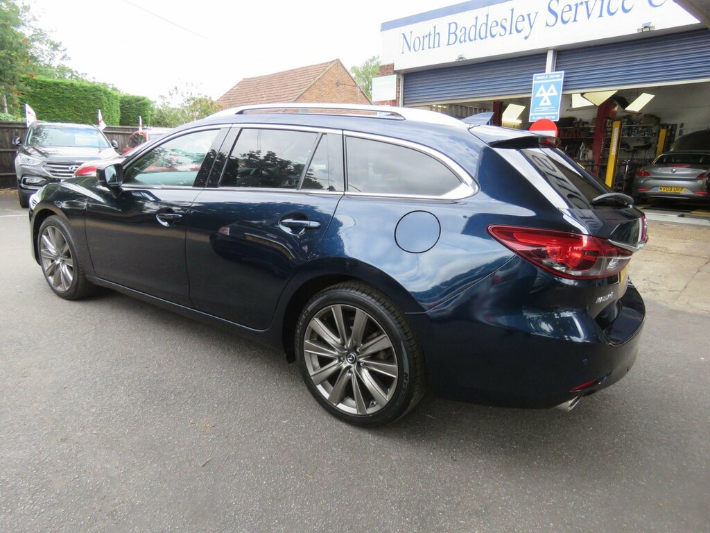 Mazda 6 2.0 Skyactiv-g Sport Nav Tourer Euro 6 Ss Blue #4