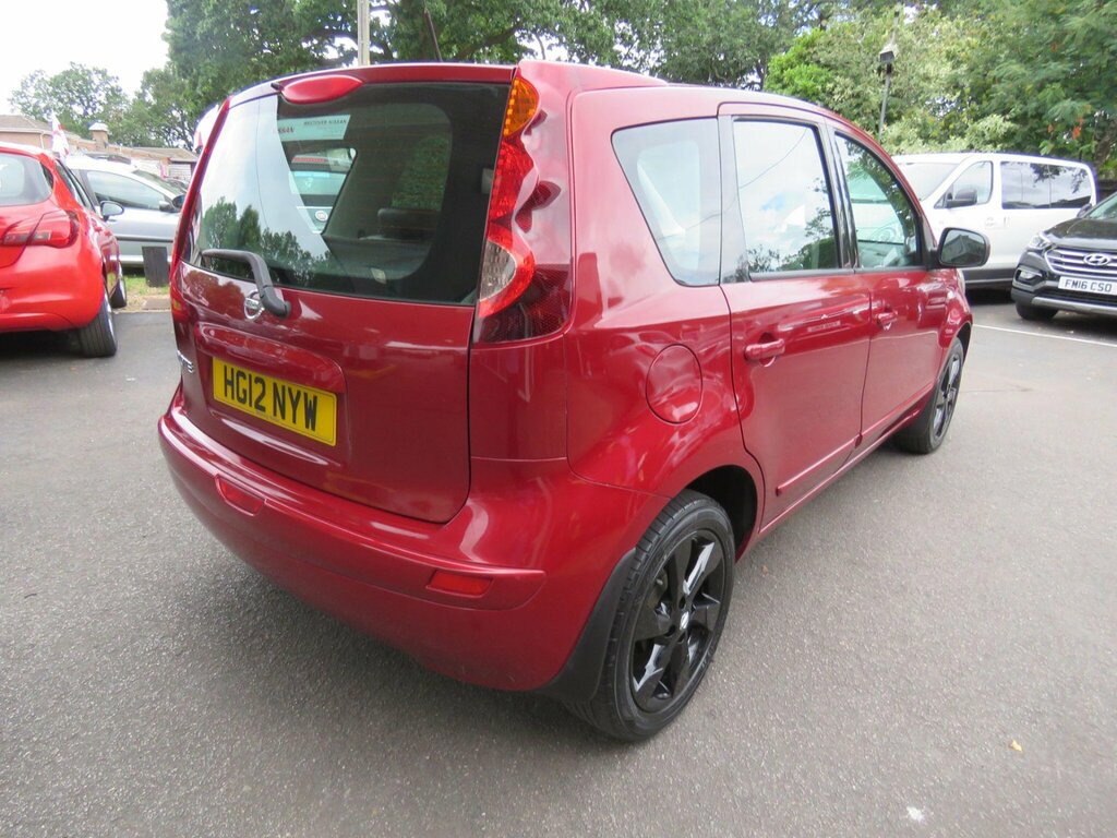 Nissan Note 1.4 16V Acenta Euro 5 Red #6