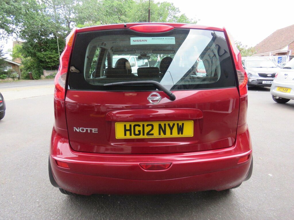 Nissan Note 1.4 16V Acenta Euro 5 Red #5