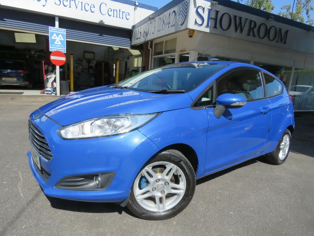 Ford Fiesta 1.0 Zetec Euro 5 Ss Blue