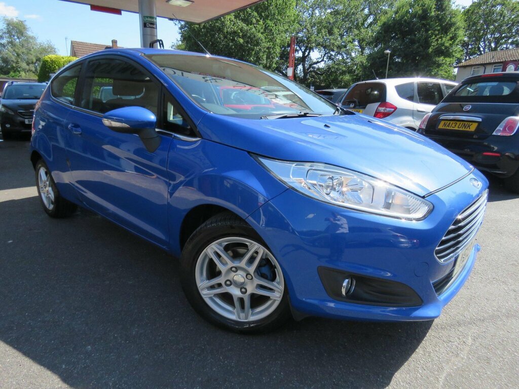Ford Fiesta 1.0 Zetec Euro 5 Ss Blue #2