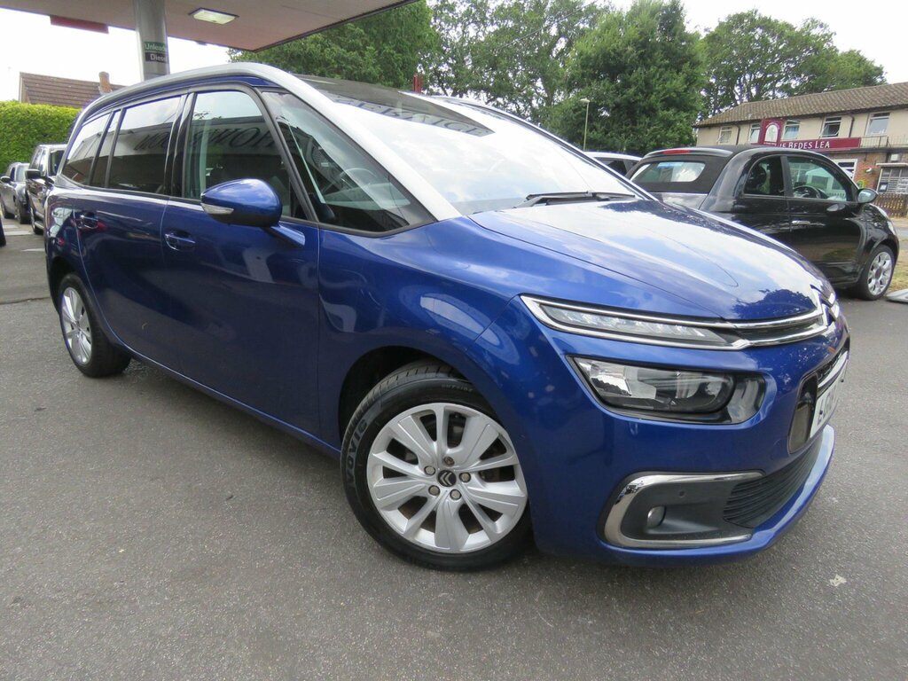 Citroen Grand C4 Picasso 1.6 Bluehdi Flair Eat6 Euro 6 Ss Blue #4