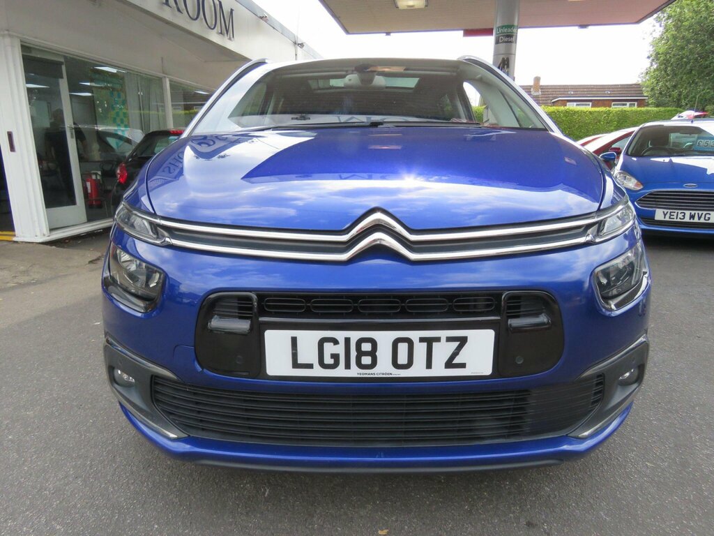 Citroen Grand C4 Picasso 1.6 Bluehdi Flair Eat6 Euro 6 Ss Blue #5