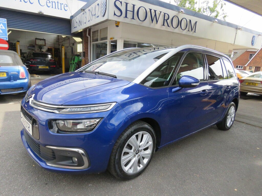 Citroen Grand C4 Picasso 1.6 Bluehdi Flair Eat6 Euro 6 Ss Blue