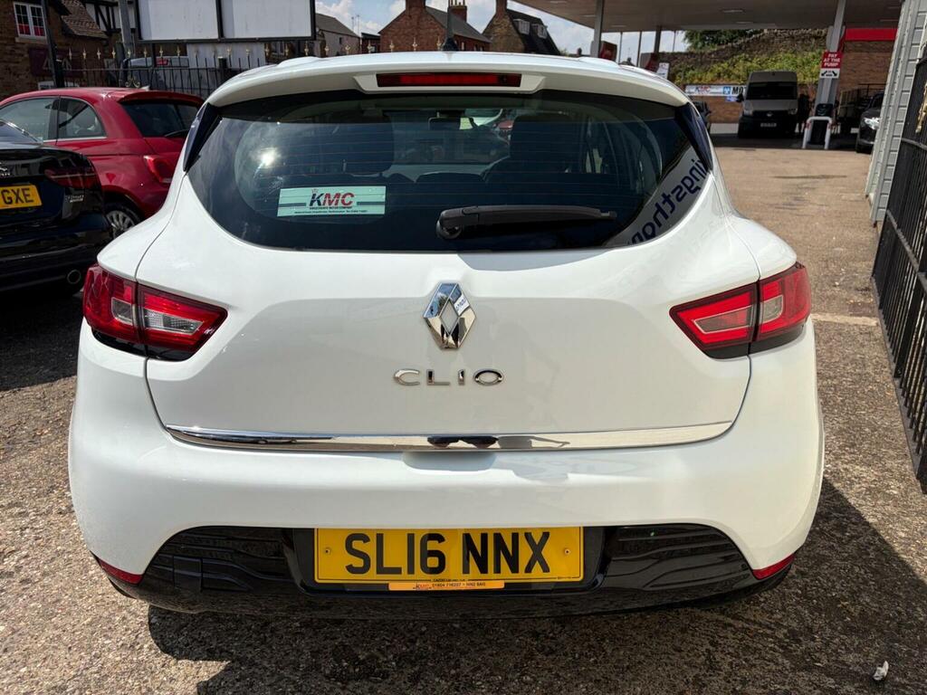 Renault Clio Hatchback 1.2 16V Dynamique Nav Euro 6 20161 SL16NNX White #5