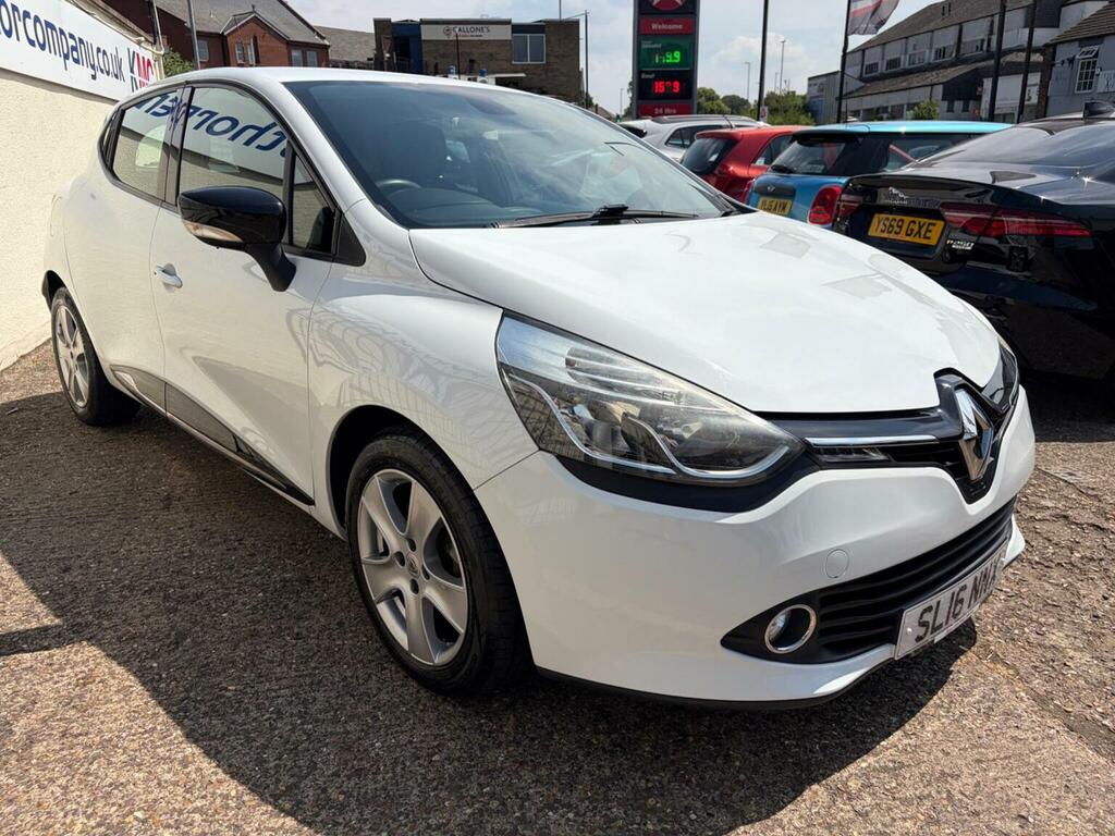Renault Clio Hatchback 1.2 16V Dynamique Nav Euro 6 20161 SL16NNX White