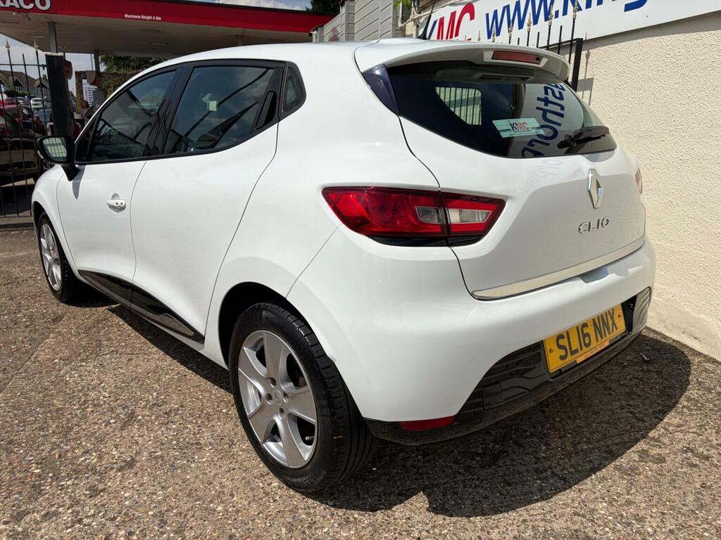 Renault Clio Hatchback 1.2 16V Dynamique Nav Euro 6 20161 SL16NNX White #6