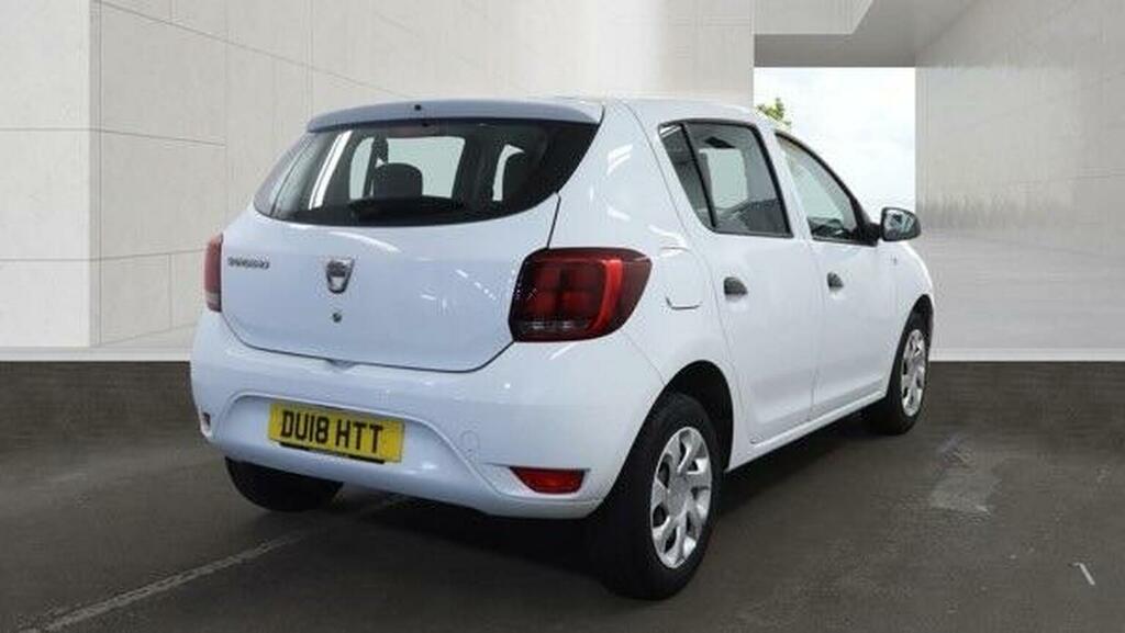 Dacia Sandero 1.0 Sce Ambiance Euro 6 White #4