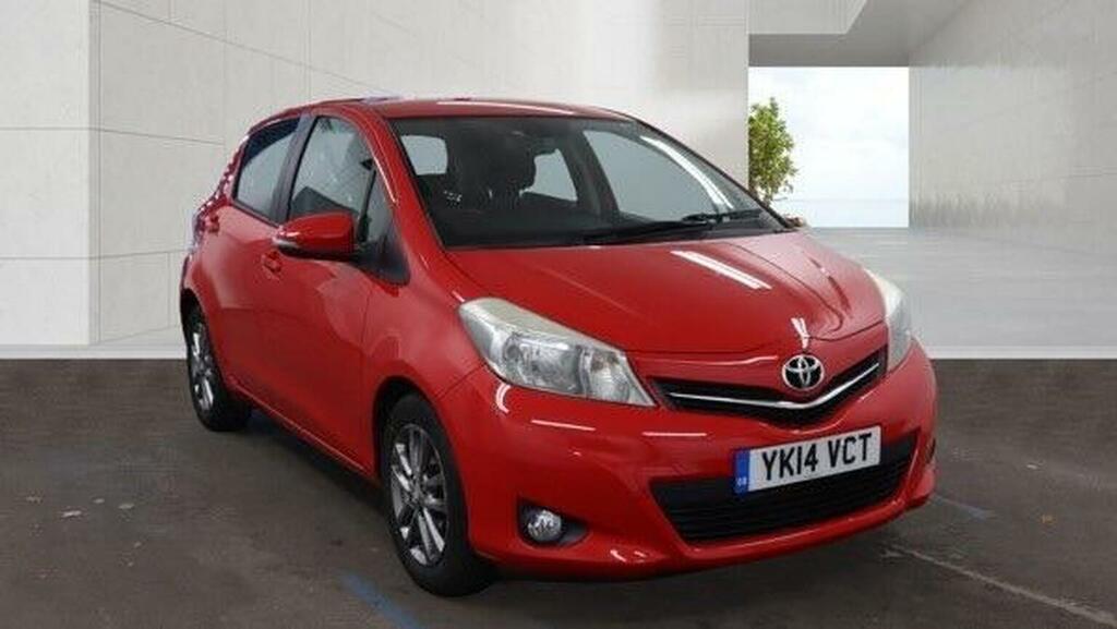 Toyota Yaris 1.33 Dual Vvt-i Icon Plus Euro 5 Red