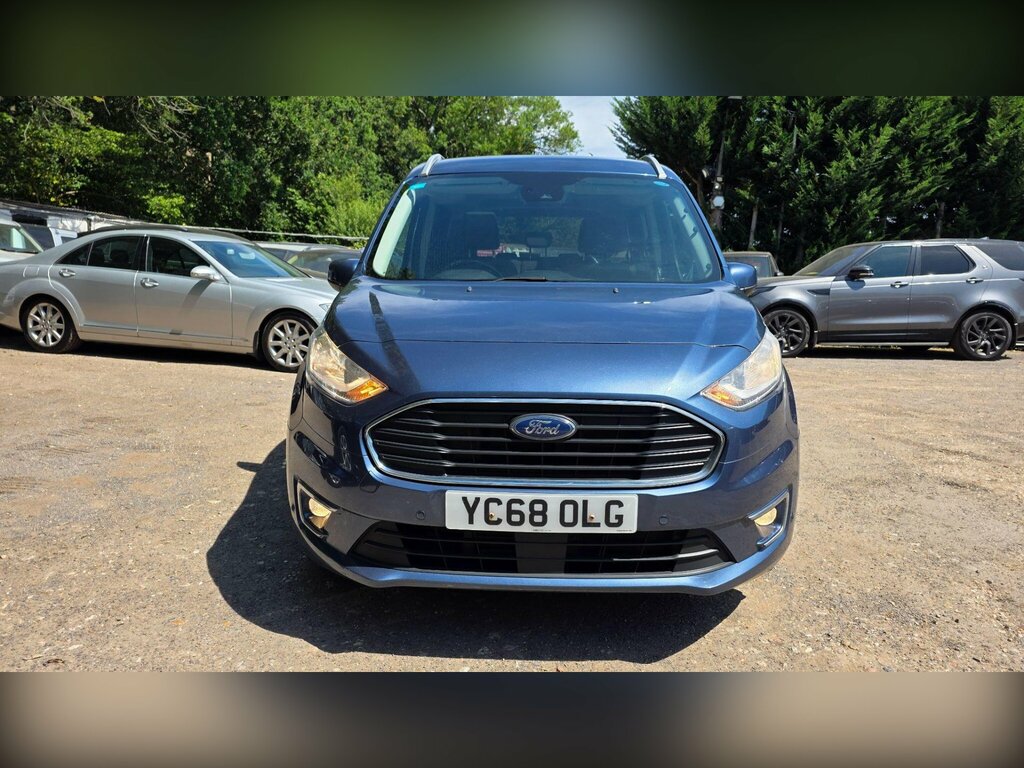 Ford Grand Tourneo Connect 1.5 Ecoblue Titanium Euro 6 Ss YC68OLG Blue #4