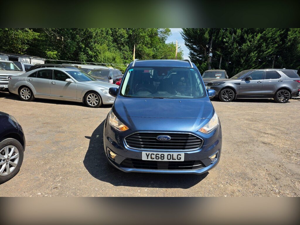 Ford Grand Tourneo Connect 1.5 Ecoblue Titanium Euro 6 Ss YC68OLG Blue #3