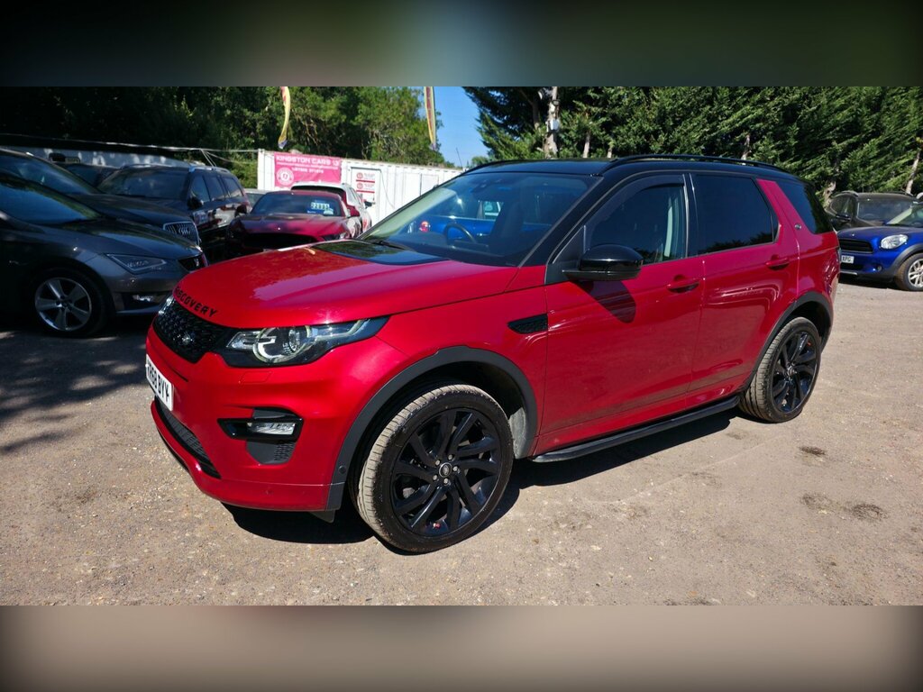 Land Rover Discovery Sport 2.0 Sd4 Hse Dynamic Lux 4Wd Euro 6 Ss KR68BYY Red #2