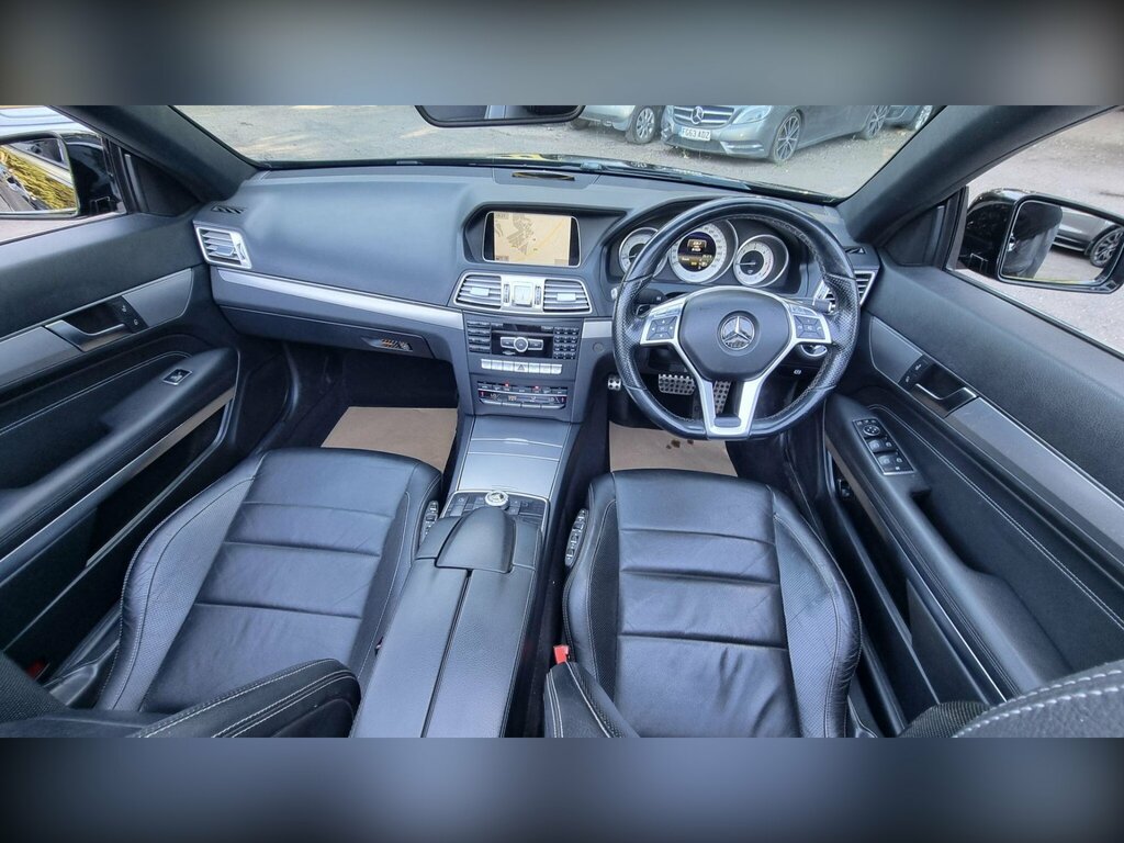 Mercedes-Benz E Class 2.1 E220 Cdi Amg Sport Cabriolet G-tronic Euro 5 AH11AMG Black #3