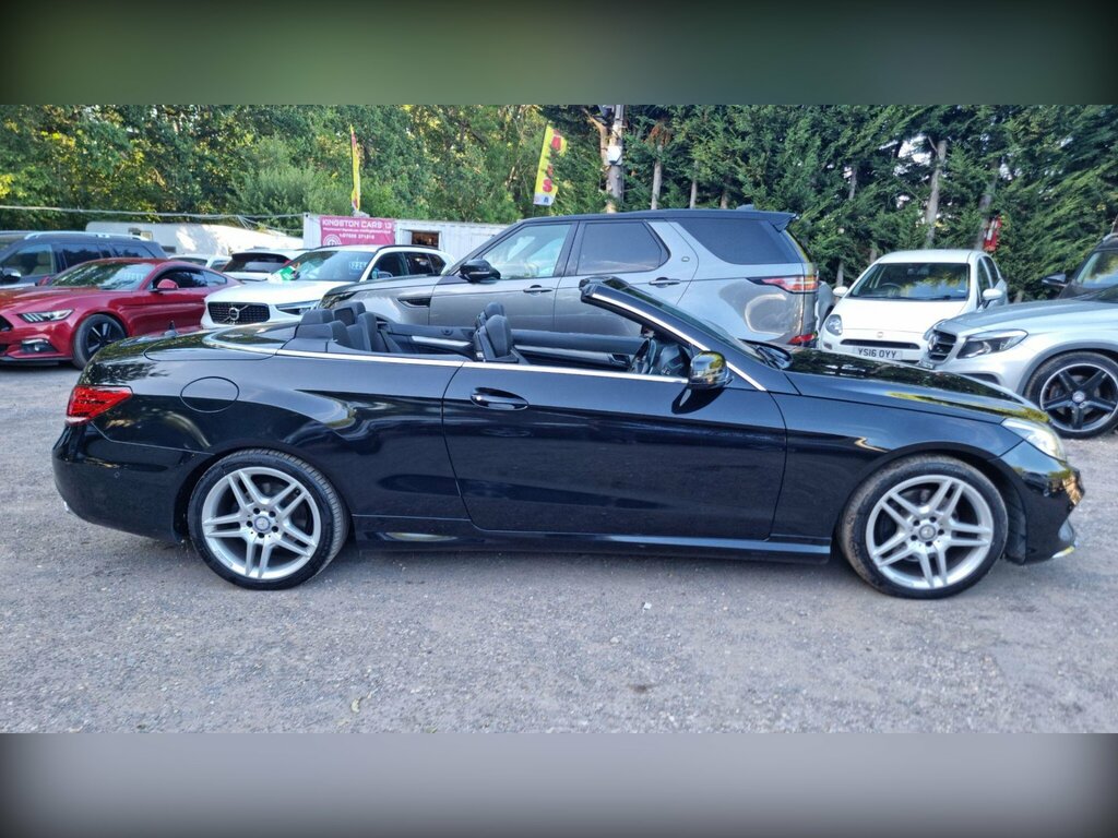 Mercedes-Benz E Class 2.1 E220 Cdi Amg Sport Cabriolet G-tronic Euro 5 Black