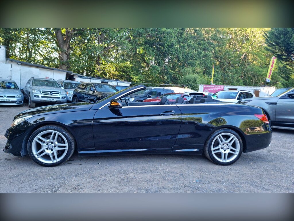 Mercedes-Benz E Class 2.1 E220 Cdi Amg Sport Cabriolet G-tronic Euro 5 AH11AMG Black #2
