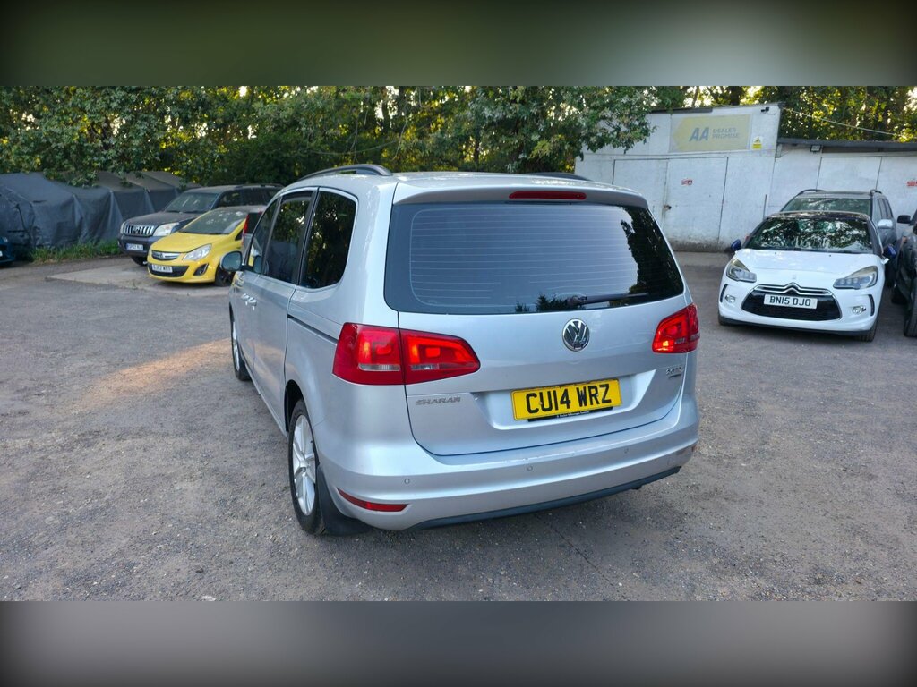Volkswagen Sharan Mpv Silver #16