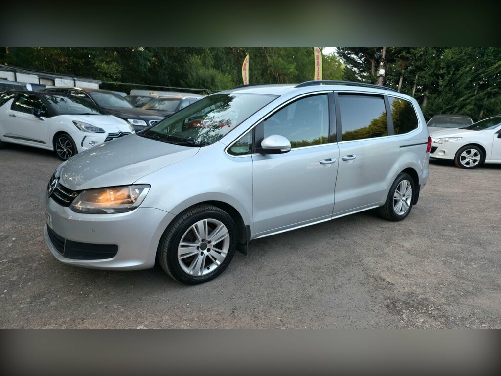 Volkswagen Sharan Mpv Silver #14