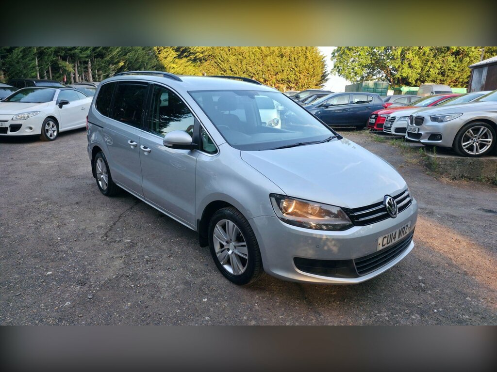 Volkswagen Sharan Mpv Silver #9