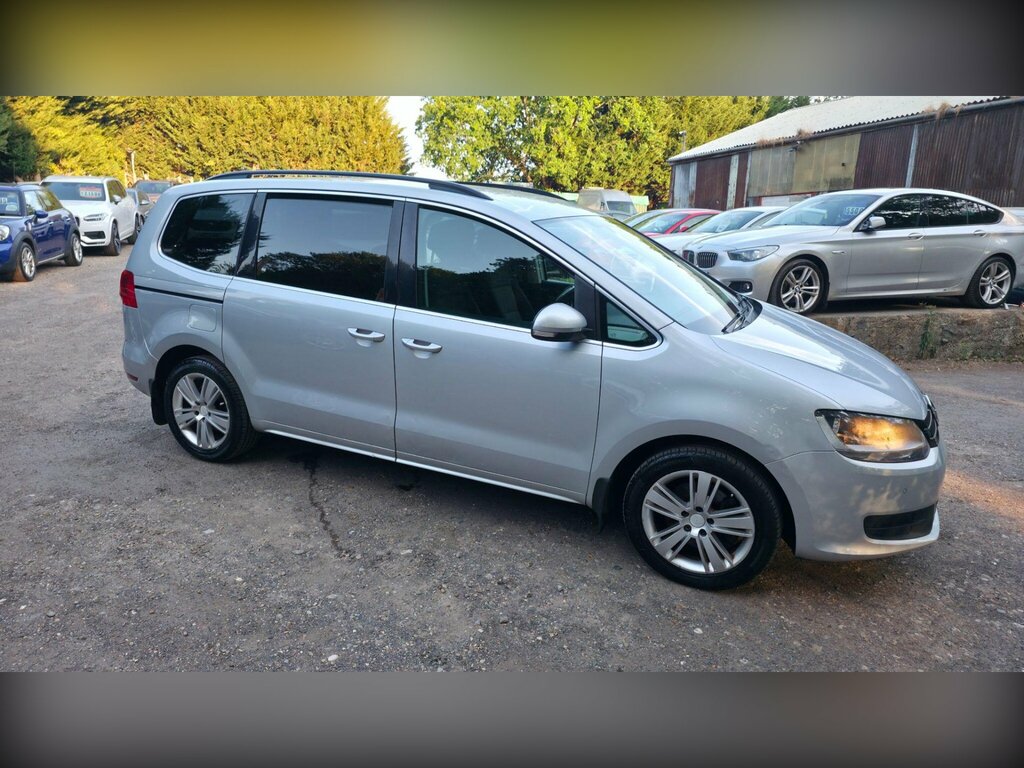 Volkswagen Sharan Mpv Silver #37