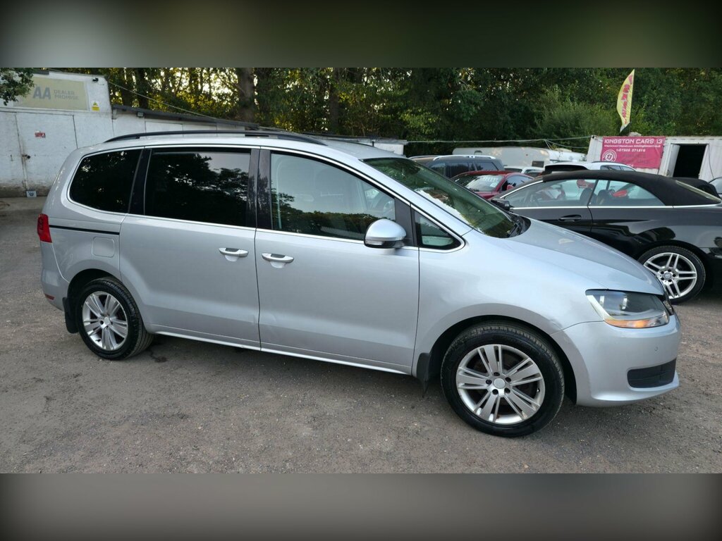 Volkswagen Sharan Mpv Silver #8