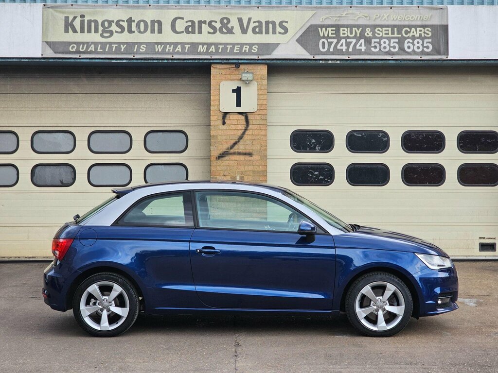 Audi A1 1.4 Tfsi Sport S Tronic Euro 6 Ss Blue #6