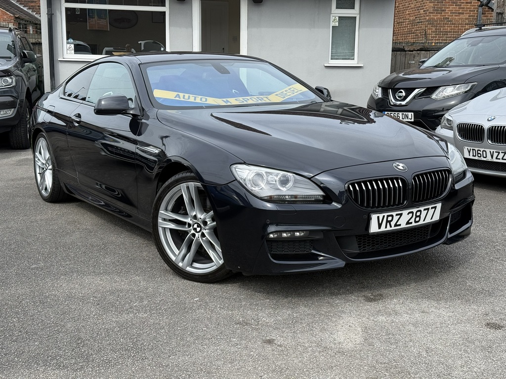 BMW 6 Series M Sport 3.0 640D 2012 62 Reg Blue