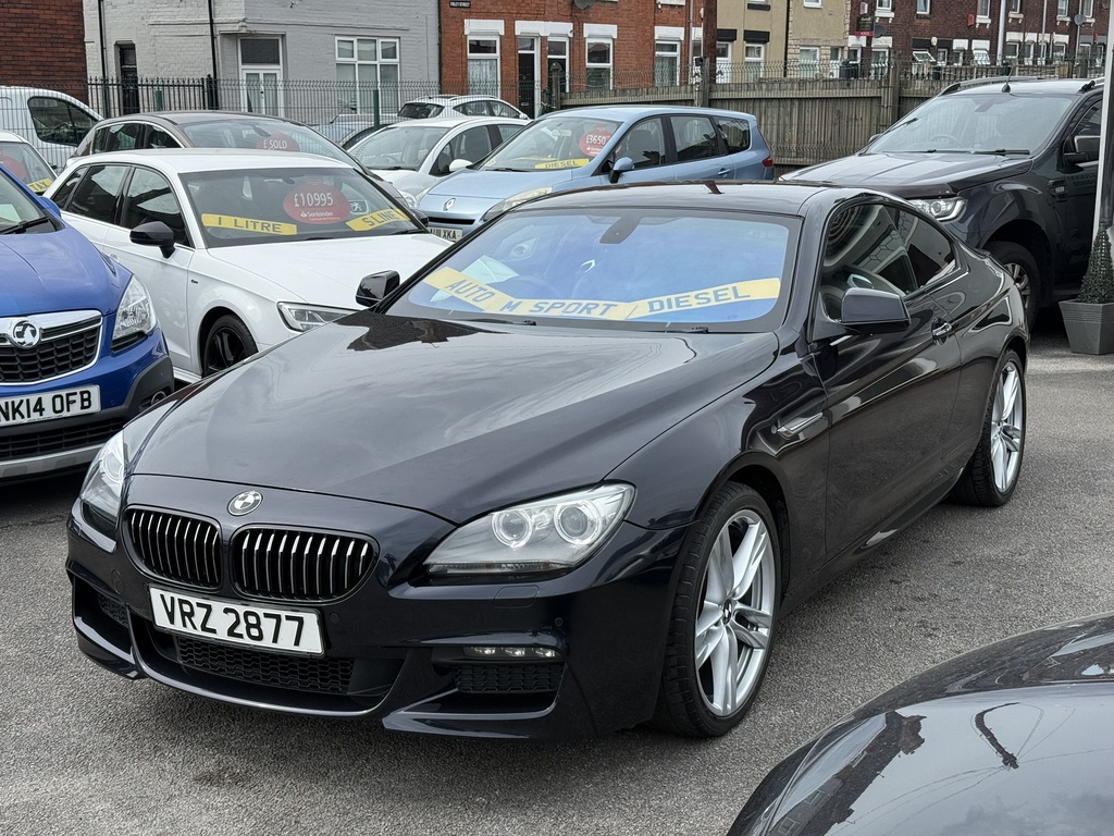 BMW 6 Series M Sport 3.0 640D 2012 62 Reg Blue #3
