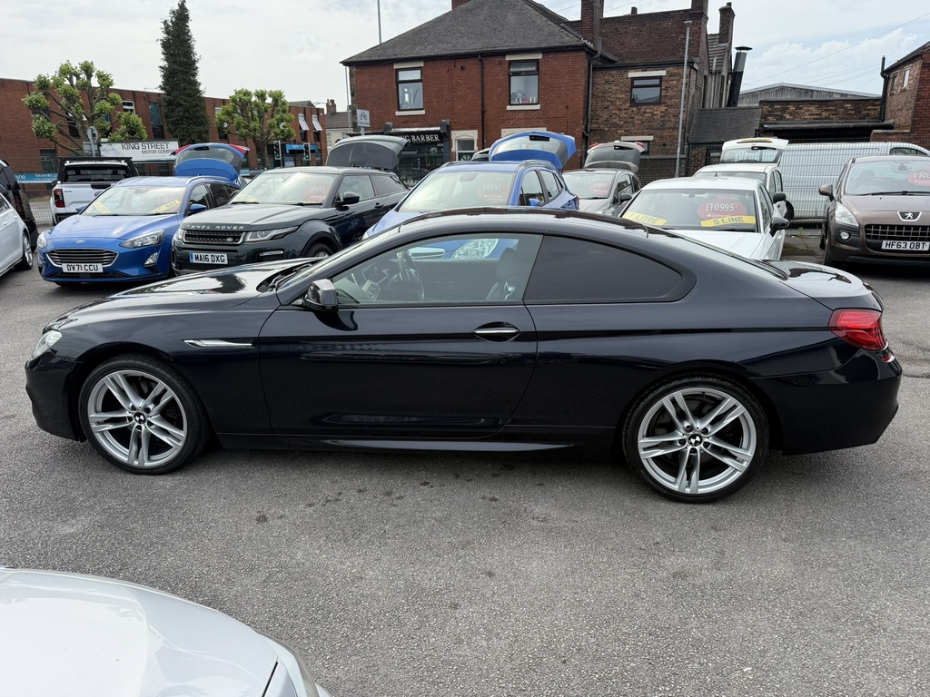 BMW 6 Series M Sport 3.0 640D 2012 62 Reg Blue #4