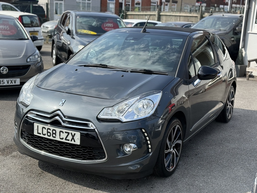 DS DS 3 Cabrio Prestige 2018 68 Reg Grey #3