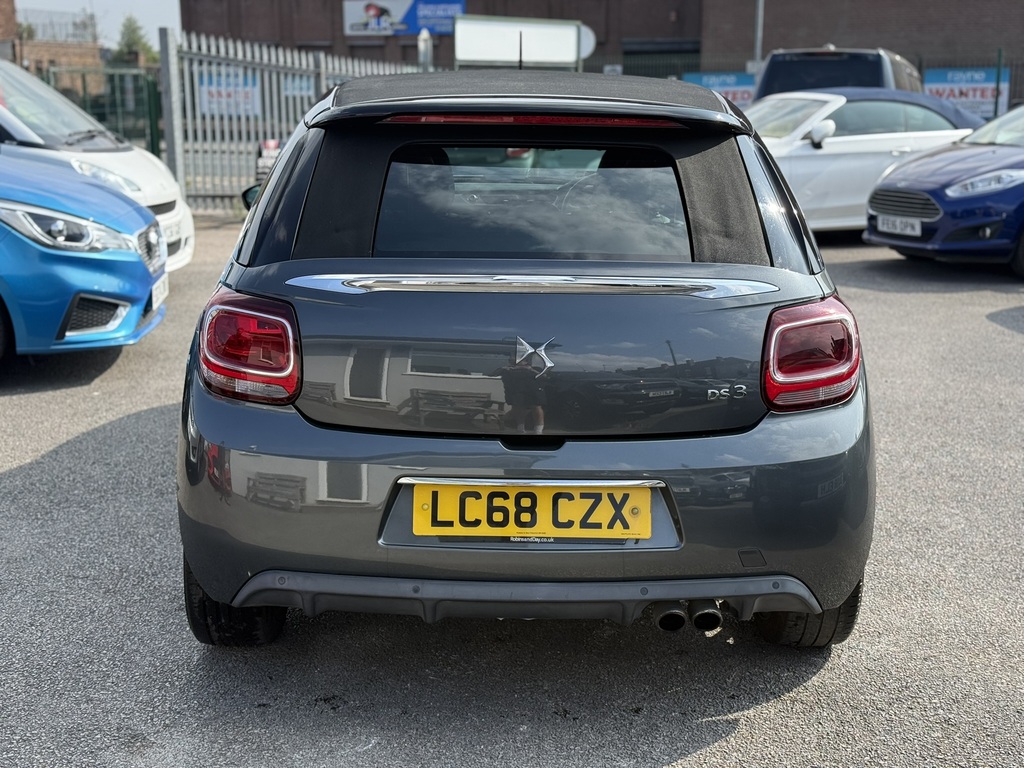 DS DS 3 Cabrio Prestige 2018 68 Reg Grey #6